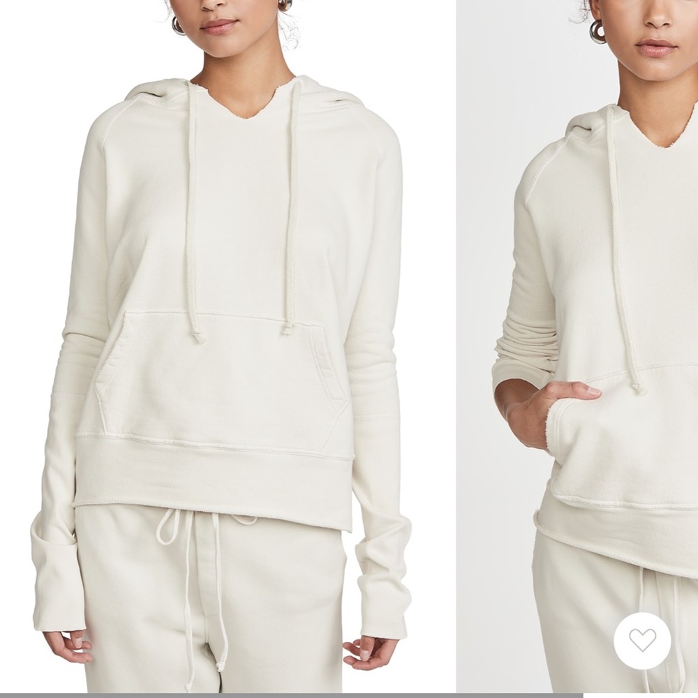 Nili Lotan Cream Hoodie